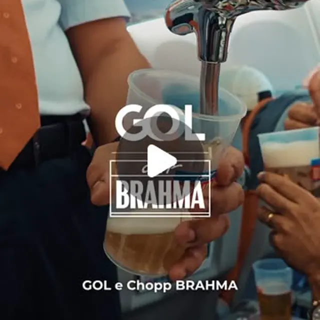 Post do Instagram de @voegoloficial sobre o Chopp no Ar