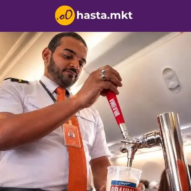 Post do Instagram de @hasta.mkt sobre o Chopp no Ar