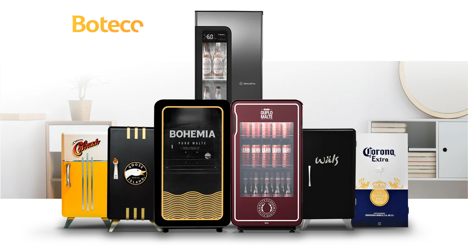 Hero Meu Boteco Ambev com mini-cooler e cervejas geladas