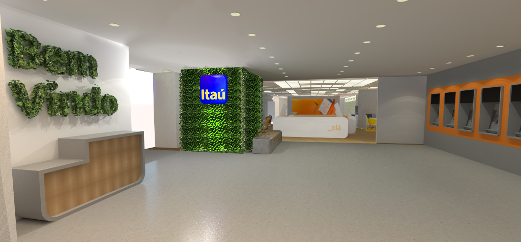 Render da praça — Berrini